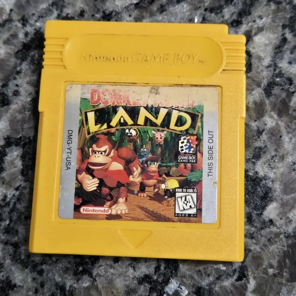 Donkey Kong Land (Nintendo Game Boy, 1995) Tested Authentic